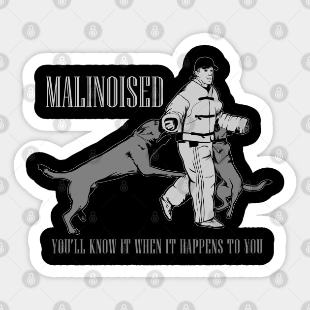 Malinoised - K9 Protection Training Sticker by Nartissima
